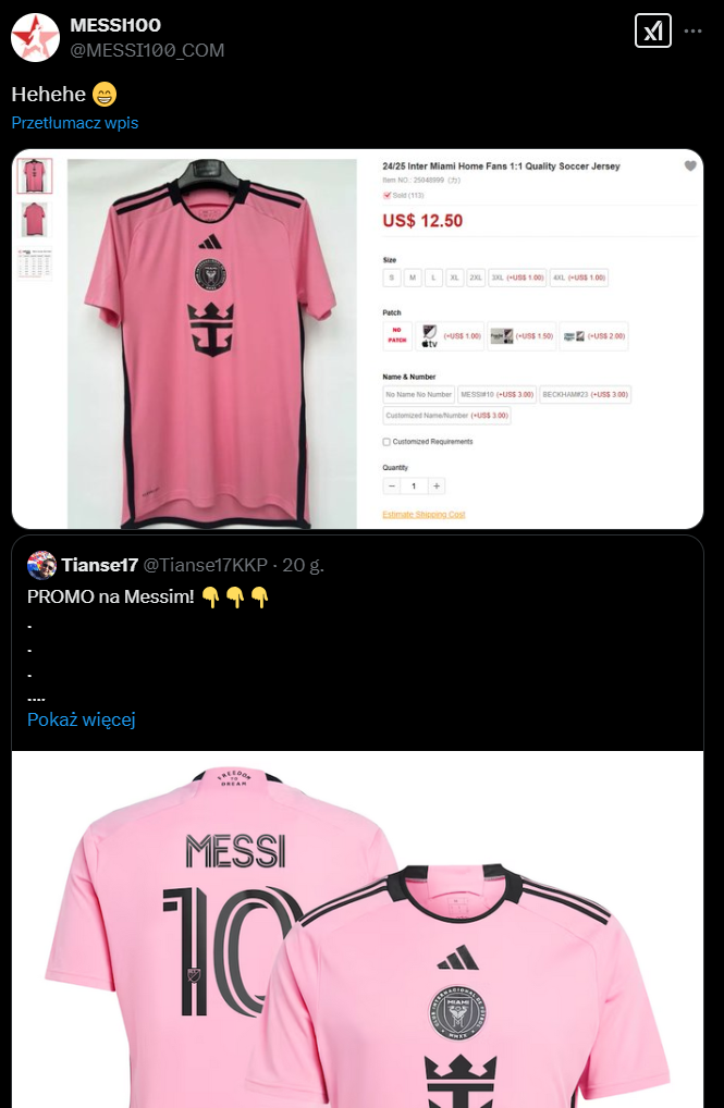 MESSI110 odpowiada na PROMO na koszulkę Leo Messiego xD